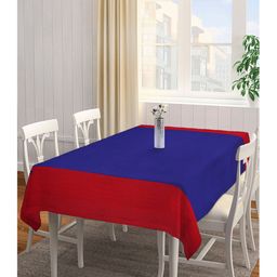 Arrabi Red Stripes Handwoven Cotton 8 SEATER Table Cover ARTC-1120-Red-image-67