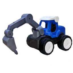 FunBlast Construction Vehicle Toy  Road Digger Blue-5
