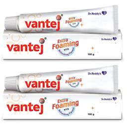 Vantej Toothpaste for Sensitive Teeth Dentist recommended sensitivity toothpaste for everyday use - 100g white x Pack of 2-26