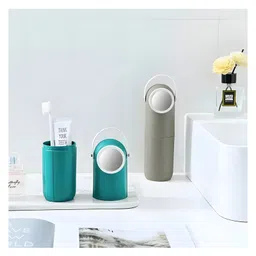 COZY VIBES Travel Toothbrush Holder Cover case Plastic Toothbrush Storage Box for Kids Travelling Toothbrush Holder with Cover - PACK OF 1 - COLOR MAY VARY-picture-41