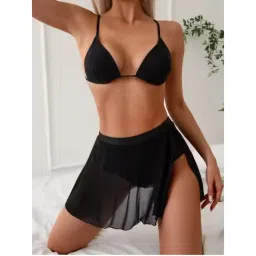 Addery Black Bikini with Sheer Cover-Up Skirt (Set of 3)-picture-21