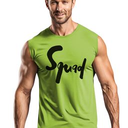 3Colors Printed Dri-Fit Gym Vest VEST-CCUT-SQUAD-GREEN_M-picture-10