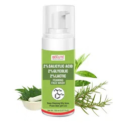 BECUTE Professional 2% Salicylic Acid Foaming Face Wash For Deep Cleansing - 150 ml-57