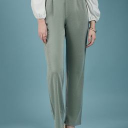 DressBerry Women Classic Pleated Trousers-image-51