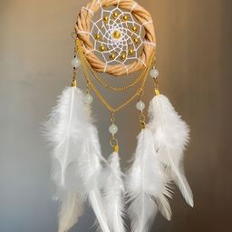 UVID ART AND CRAFT SUP White & Beige Windchimes-picture-45