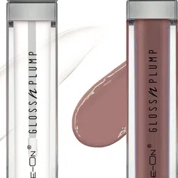 ME-ON Set Of 2 Gloss & Plump Long-Lasting Lip Gloss 3ml Each - Shades 01 & 04 image 2