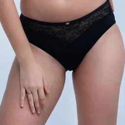 Soie Mid Rise Basic Briefs CP-1132BLACK-image-52