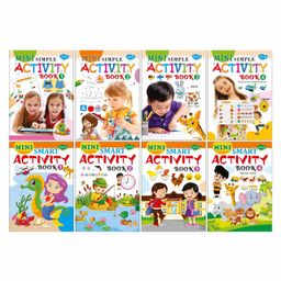 Sawan Mini Activity Books Pack of 8 - English-17