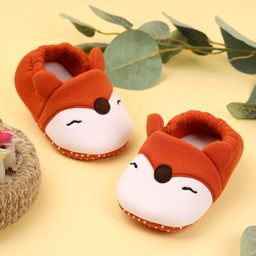 Kicks & Crawl Foxy Design Booties - Brown-image-22