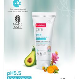 Babyhug Pro pH 5.5 Deep Moisture Face Cream - 50 gm-image-84