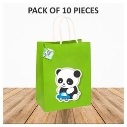 Untumble Panda Gift Bags Green - Pack of 10-image-35