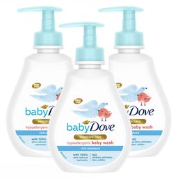 Baby Dove Rich Moisture Hypoallergenic Body Wash 200 ml (Pack of 3)-image-37