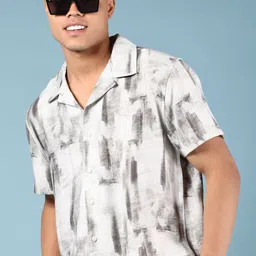V-Mart Men Printed Relaxed Fit Casual Shirt-image-35