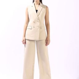 High Star Notched Lapel Waistcoat & Trousers Co-Ords-37