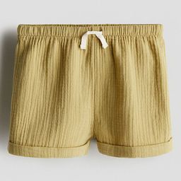 H&M Cotton Muslin Shorts-image-51