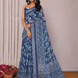 KALINI Floral Saree-image-93
