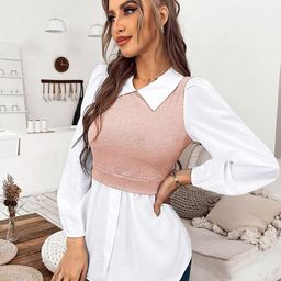 Stylecast X Slyck Women Puff Sleeve Shirt Style Longline Top-image-76