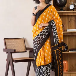 Mitera Ethnic Motifs Ready to Wear Bagh Saree-picture-7