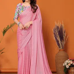 Moda Rapido Striped Leheriya Saree-picture-26