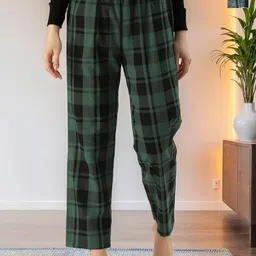 Kryptic Pack Of 2 Pure Cotton Mid-Rise Lounge Pants-image-48