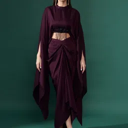 AAKAAR Crop Top & Skirt Co-Ords-image-20