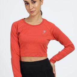 FUAARK Women Stretchex Solid Round Neck Cotton Slim Fit T-shirt-image-78