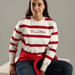 Tommy Hilfiger Women Striped Sweatshirt-picture-4