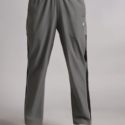 CULT Men Colourblocked Printed Mid-Rise Track Pants-30