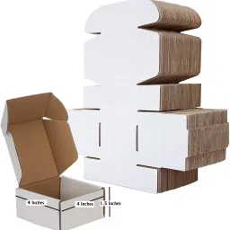 Self-Locking Box Cardboard for Small Business, Gift, Ecommerce Packing Packaging Box-image-25