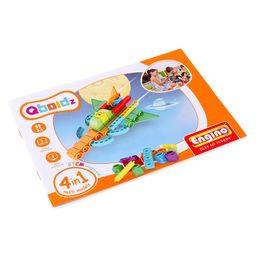 Engino Qboidz 4 in 1 Spaceship STEM Multimodel Building Set - 150 Pieces image 2