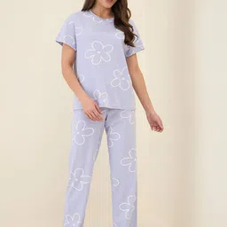 Sweet Dreams Women Printed Night suit-33