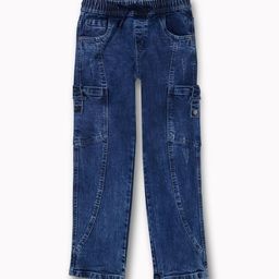 Gini and Jony Boys Comfort Straight Fit Low Distress Light Fade Jeans-picture-28