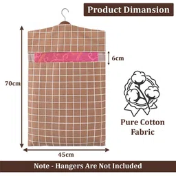 Kuber Industries Brown Set of 6 Regular Multi-Utility Organisers image 3