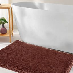 IVAZA Brown Microfibre 1400 GSM Bath Rugs-picture-7