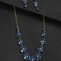 Shayna Gold-Plated Alloy Jewellery Set-image-51
