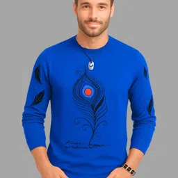 ATLANS Men Printed Round Neck Slim Fit Cotton T-shirt-picture-56