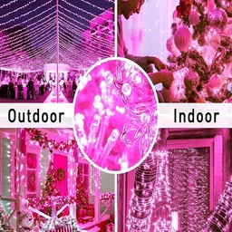 KAVYARA Pink Rice Shape String Light image 2