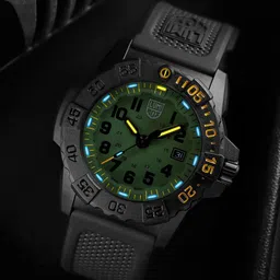 Luminox Men Dial & Wrap Around Straps Analogue Multi Function Watch XS.3517.NSF.SET-17
