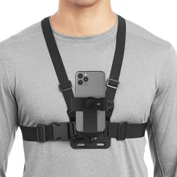 Mobofix Mobile Phone Chest Strap Mount GoPro Chest Harness Holder for VLOG/POV. Strap-image-16