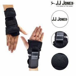 JJ Jonex Skating Protection Set Of 4 Large Size - Black Orange image 3