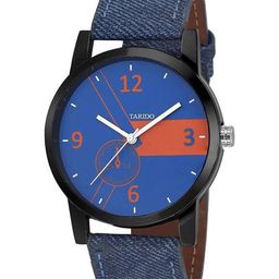 TARIDO Men Printed Dial & Straps Analogue Watch TD1533NL04-45