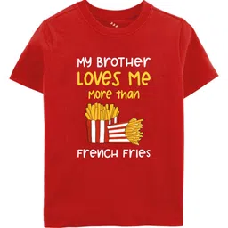 Zeezeezoo Kids Typography Printed Applique T-shirt-picture-44