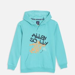 Allen Solly Junior Boys Printed Hooded Sweatshirt-picture-35