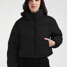 Stylecast X Kotty Women Insulator Crop Puffer Jacket-image-32
