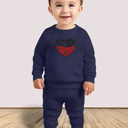 MGRS Kids-Unisex Navy Blue Clothing Set-image-101