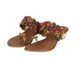 Solefoot Embellished Party Block Sandals-picture-8