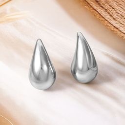 Rubans Teardrop Shaped Studs Earrings-3