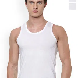 CAVENDERS Pack Of 3 Scoop Neck Pure Cotton Basic Vests - C35=-SWIFT---3---85-image-27