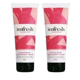 imfresh Set Of 2 Wild Flower Whole Body Deodorant Cream - 50 g Each-45