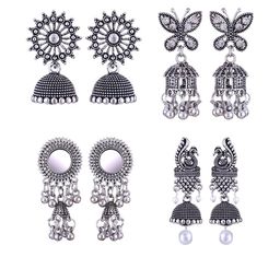 Sangria Alloy Silver-Plated Earrings-image-53